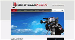 Desktop Screenshot of bernellimedia.com